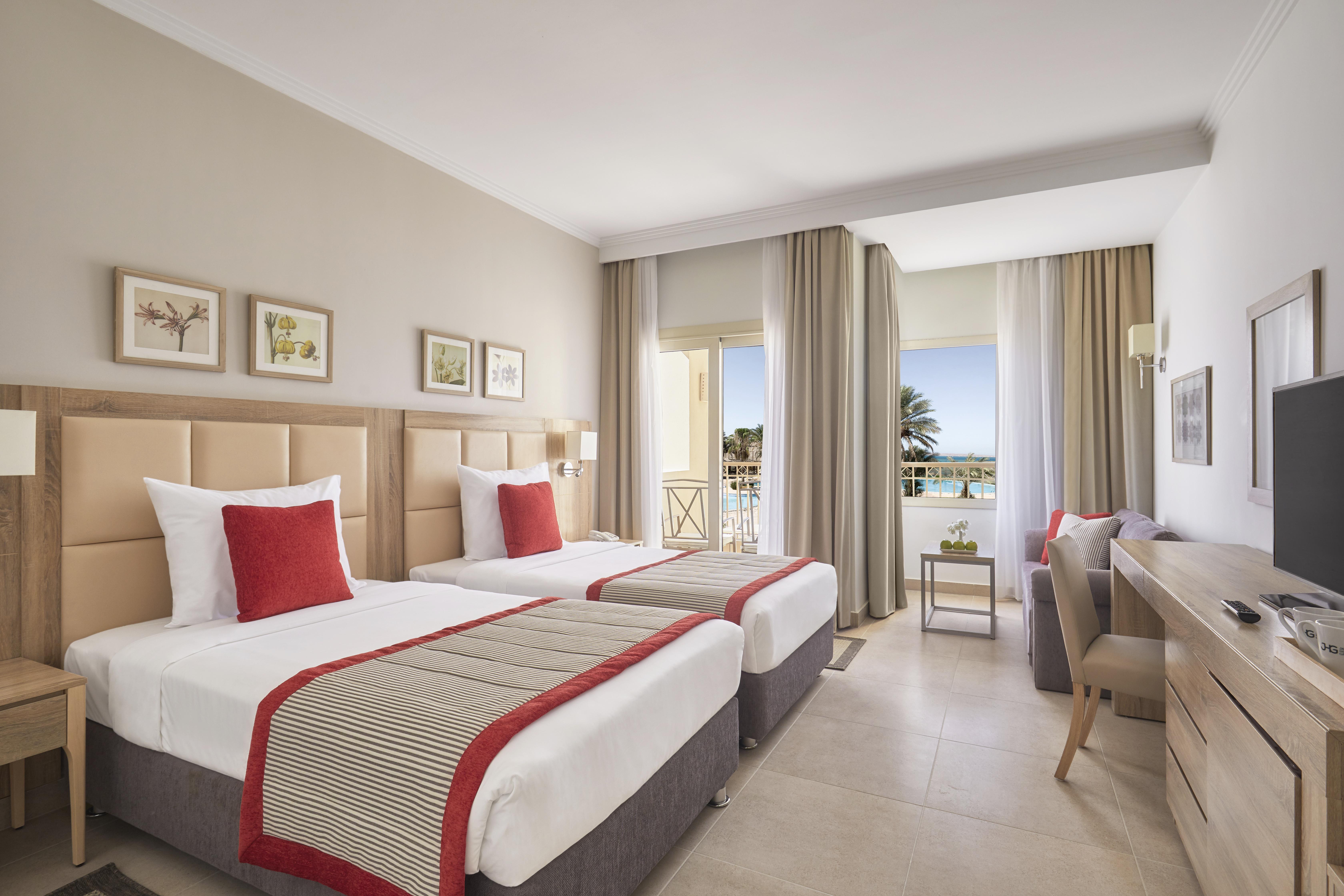 Jaz Casa Del Mar Beach Hurghada Exterior foto A room at the hotel